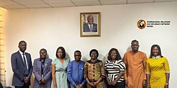 IRDN visits Ministry of Foreign Affairs