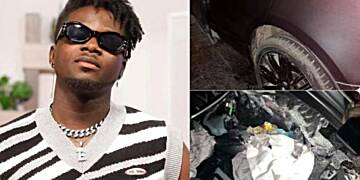 Kuami Eugene sustains injuries following collision with tipper truck on N1 highway