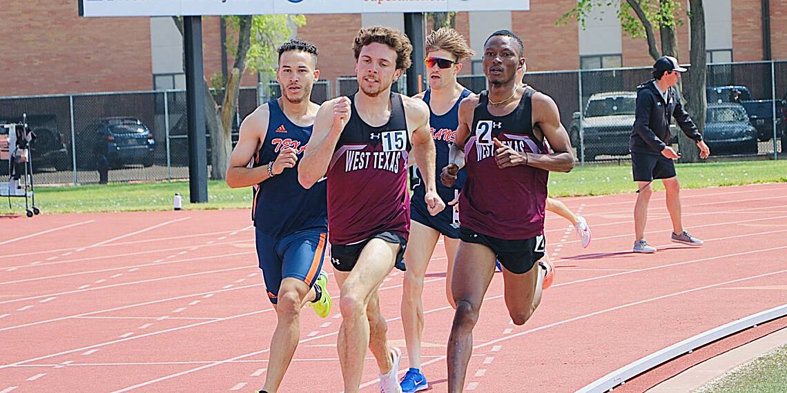Ghanaian Athlete Aziz Mohammed makes history at West Texas A&M Meet