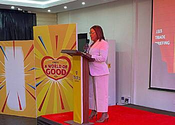 Malta Guinness Ghana launches new sleek "J3j3" can Malta Guinness Ghana has unveiled its latest product innovation today - the new sleek "J3j3" can for its popular Malta Guinness beverage. The launch event was held at the Guinness Ghana Breweries PLC facility in Achimota, where long-standing vendors and local partners gathered to get an exclusive first look at the new can design. Yaw Mensah, Divisional Sales Manager, welcomed the audience and walked them through the site's safety protocols before handing over the stage to Felicite Nson, the Managing Director of Malta Guinness Ghana. She provided a comprehensive overview of the new sleek can, highlighting its eco-friendly and sustainable features. "We didn't just dream, but we believe that our new sleek 'J3j3' can is exactly what our consumers need," she stated. "It's the same great tasting Malta Guinness liquid, but now in a more attractive, premium and modern can that is convenient for on-the-go consumption." She also emphasized the company's commitment to sourcing the majority of its raw materials from local Ghanaian producers, a point of pride for the brand. Attendees were engaged in a variety of interactive trivia activities and rewarded for their participation. Dinah Adu-Asare Darko, Marketing Manager of Guinness Ghana, further reinforced the convenience and consumer-friendly nature of the new sleek can, proudly stating that it is "produced in Ghana, by Ghanaians, for Ghanaians," evident in the Ghana flag printed on the can. Stacy Amoateng, the Malta Guinness brand ambassador, expressed her excitement about the new can design, emphasizing that the great taste of Malta Guinness remains the same while offering the added convenience of a sleek, 330ml package at the same price point. "The overwhelming love and response today is a testament to the fact that the new sleek 'J3j3' can will be well-received by our consumers. The taste is still the same, and I'm thrilled about the added convenience the can provides."