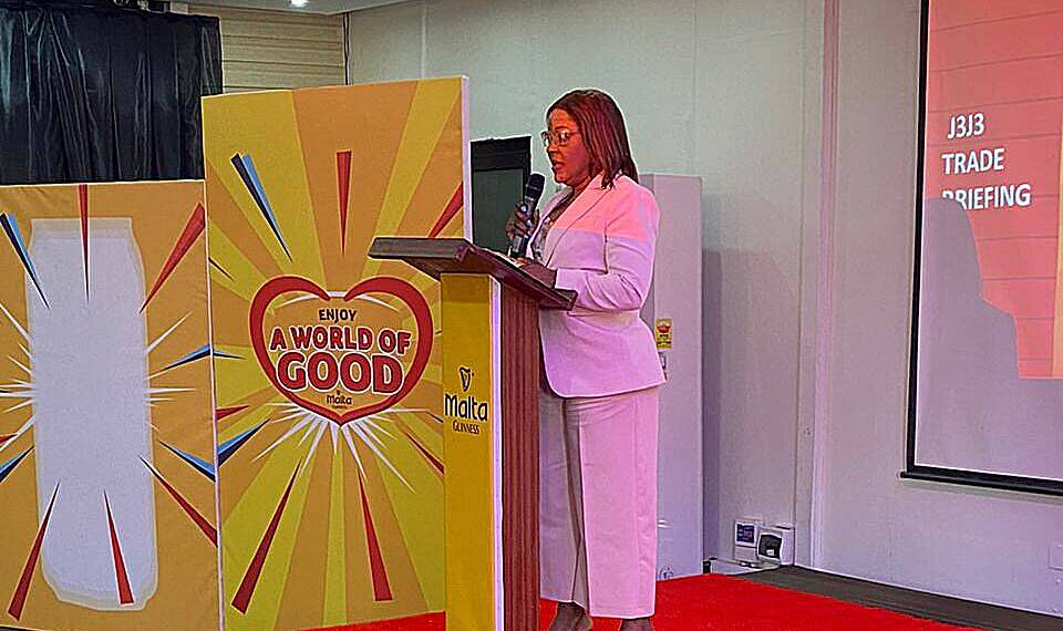 Malta Guinness Ghana launches new sleek "J3j3" can Malta Guinness Ghana has unveiled its latest product innovation today - the new sleek "J3j3" can for its popular Malta Guinness beverage. The launch event was held at the Guinness Ghana Breweries PLC facility in Achimota, where long-standing vendors and local partners gathered to get an exclusive first look at the new can design. Yaw Mensah, Divisional Sales Manager, welcomed the audience and walked them through the site's safety protocols before handing over the stage to Felicite Nson, the Managing Director of Malta Guinness Ghana. She provided a comprehensive overview of the new sleek can, highlighting its eco-friendly and sustainable features. "We didn't just dream, but we believe that our new sleek 'J3j3' can is exactly what our consumers need," she stated. "It's the same great tasting Malta Guinness liquid, but now in a more attractive, premium and modern can that is convenient for on-the-go consumption." She also emphasized the company's commitment to sourcing the majority of its raw materials from local Ghanaian producers, a point of pride for the brand. Attendees were engaged in a variety of interactive trivia activities and rewarded for their participation. Dinah Adu-Asare Darko, Marketing Manager of Guinness Ghana, further reinforced the convenience and consumer-friendly nature of the new sleek can, proudly stating that it is "produced in Ghana, by Ghanaians, for Ghanaians," evident in the Ghana flag printed on the can. Stacy Amoateng, the Malta Guinness brand ambassador, expressed her excitement about the new can design, emphasizing that the great taste of Malta Guinness remains the same while offering the added convenience of a sleek, 330ml package at the same price point. "The overwhelming love and response today is a testament to the fact that the new sleek 'J3j3' can will be well-received by our consumers. The taste is still the same, and I'm thrilled about the added convenience the can provides."