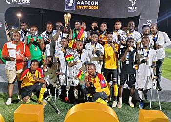 Back-to-Back Champions: Ghana’s Black Challenge beat Morocco in AAFCON finals