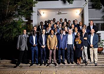 Dr. Mahamudu Bawumia meets with European Union Ambassadors and Business Leaders