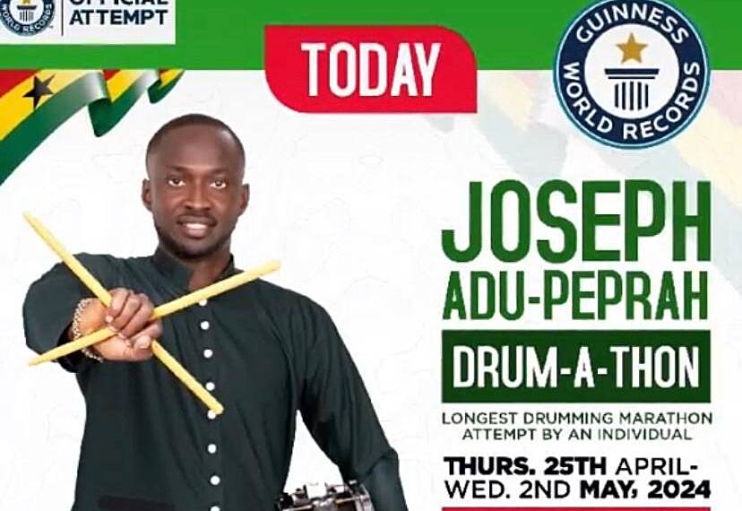 Drumathon: Joseph Adu-Peprah shares experience