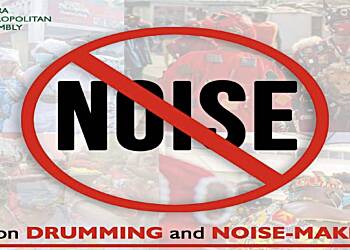 Ban on noise-making begins May 6