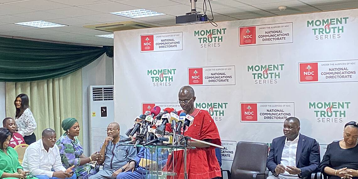 NDC releases audio alleging Attorney General’s malice against minority leader