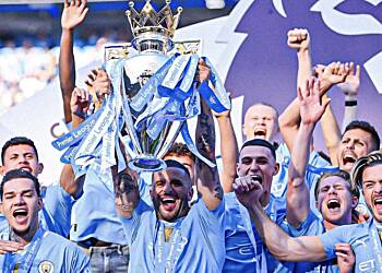 Manchester City clinch English Premier League title for fourth consecutive season