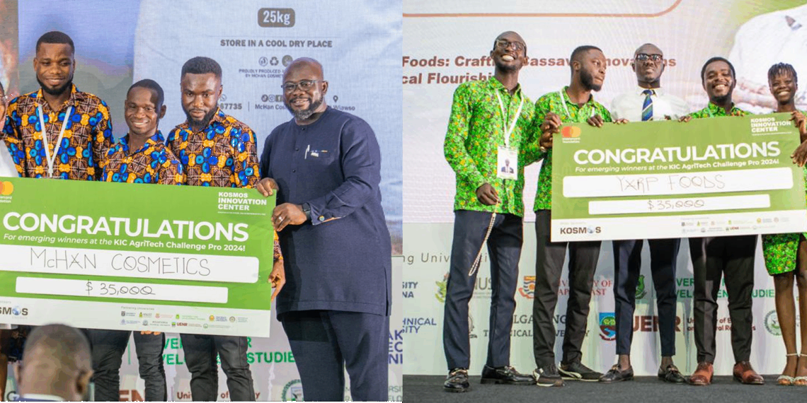 Kosmos Innovation Center and Mastercard Foundation announce winners of AgriTech Challenge Pro