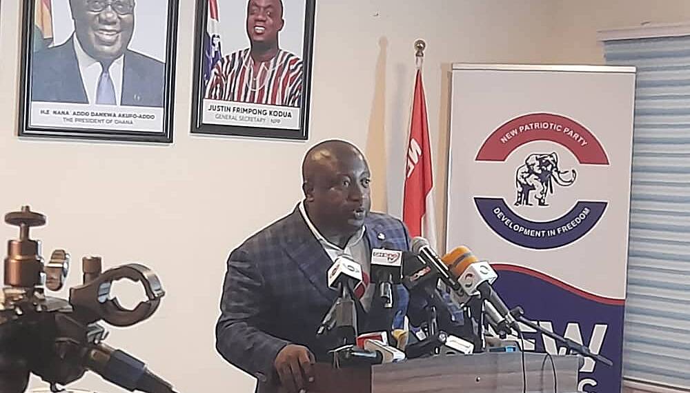 NPP National Organiser threatens legal action against Mahama Over alleged job terminations