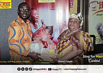 Happy FM climaxes Mother's Day with sing for mama activation