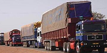 Tema Port truck drivers declare sit-down strike