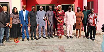Minister Designate for Information, Fatimatu Abubakar, Pays Courtesy Visit to Global Media Alliance Broadcasting Company (GMABC)