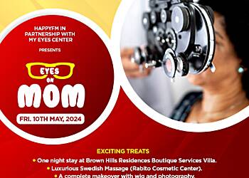 My Eyes Center/Happy FM treat women to pre-mothers day fun and soirée Mothers enjoy great fun with My Eye Center and Happy FM