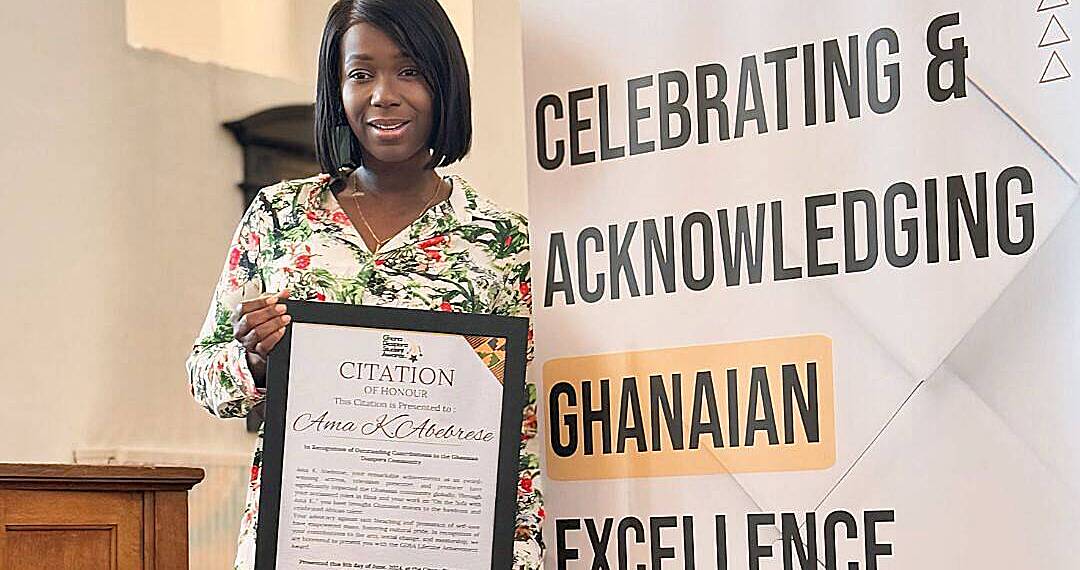 Ama K. Abebrese and Nikita Okyere Honored at Inaugural Ghana Diaspora Student Awards