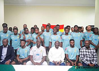 Dr. Bawumia visits Black Stars players ahead of crucial match against Central African Republic