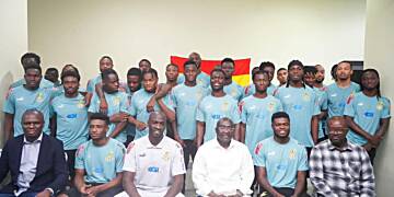 Dr. Bawumia visits Black Stars players ahead of crucial match against Central African Republic