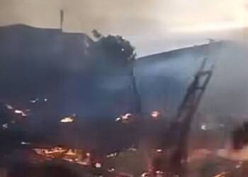 Fire guts over 100 shops at Kwame Nkrumah Circle