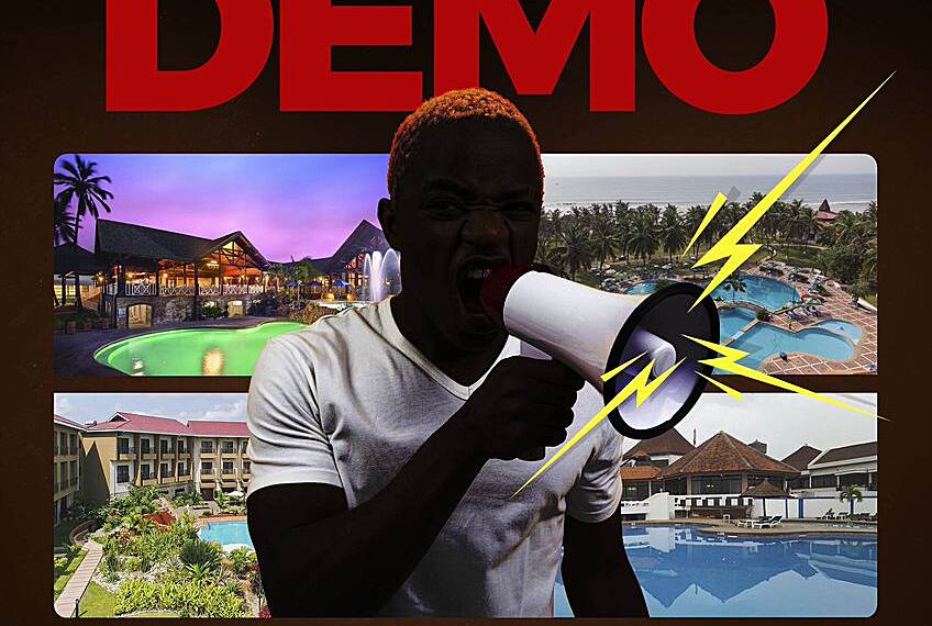 Hands off our hotels demo scheduled for June 18