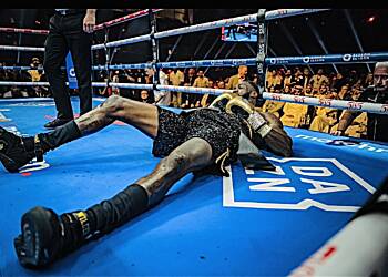 Zhilei Zhang brutally knocks out Deontay Wilder in 5th-round