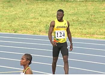 CAA Athletics Championship: Edwin Gadayi wins Men’s 100 Metre finals