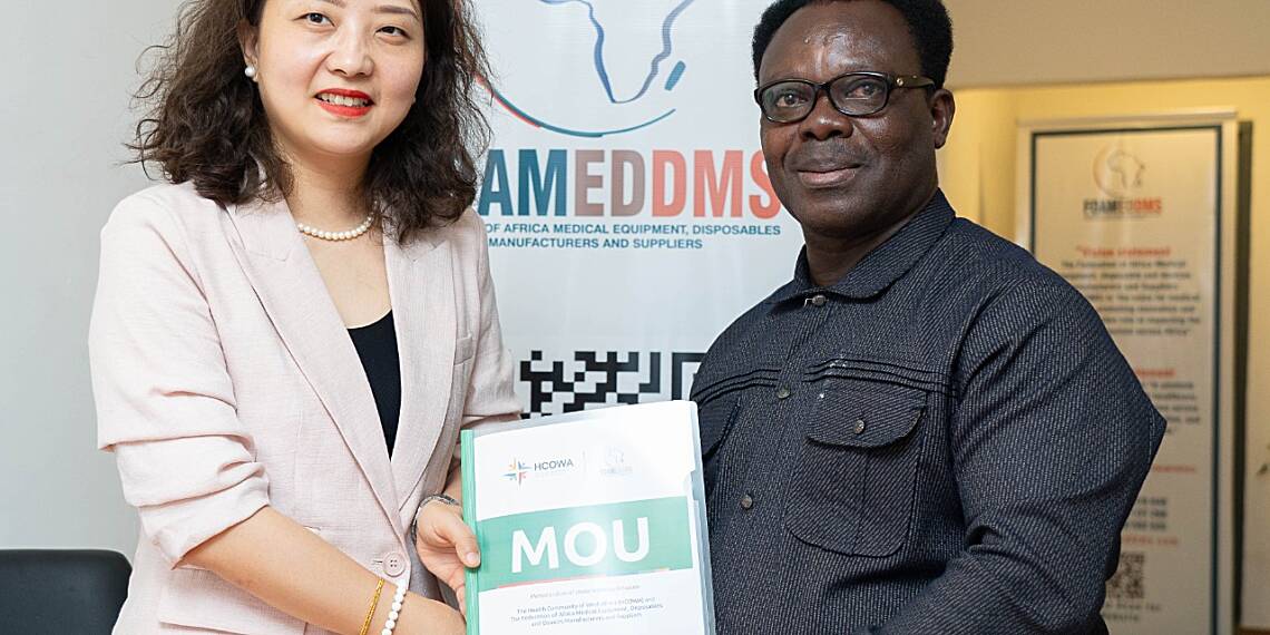 Health Community of West Africa Formalizes Partnership with Federation of Africa Medical Equipment, Disposables, and Devices Manufacturers and Suppliers