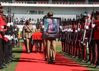Malawians pay tribute to vice-president killed in plane crash