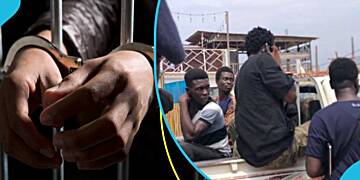 Police arrests 13 people for allegedly putting up structures on military land