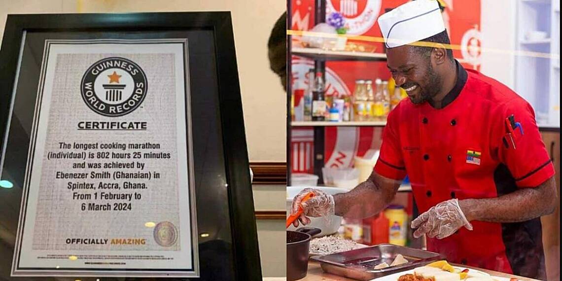 GWR debunks Chef Smith cook-a-thon record breaking victory