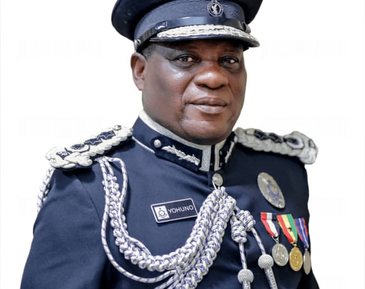 Akuffo Dampare congratulates Christian Tetteh Yohuno on his appointment as Deputy inspector general of police