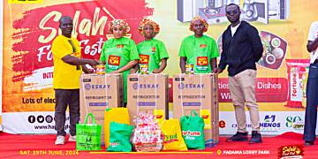 Happy 98.9 FM Crowns Vim Ladies of Madina Zongo Winners of 2024 Salahfest Inter-Zongo Cooking Competition