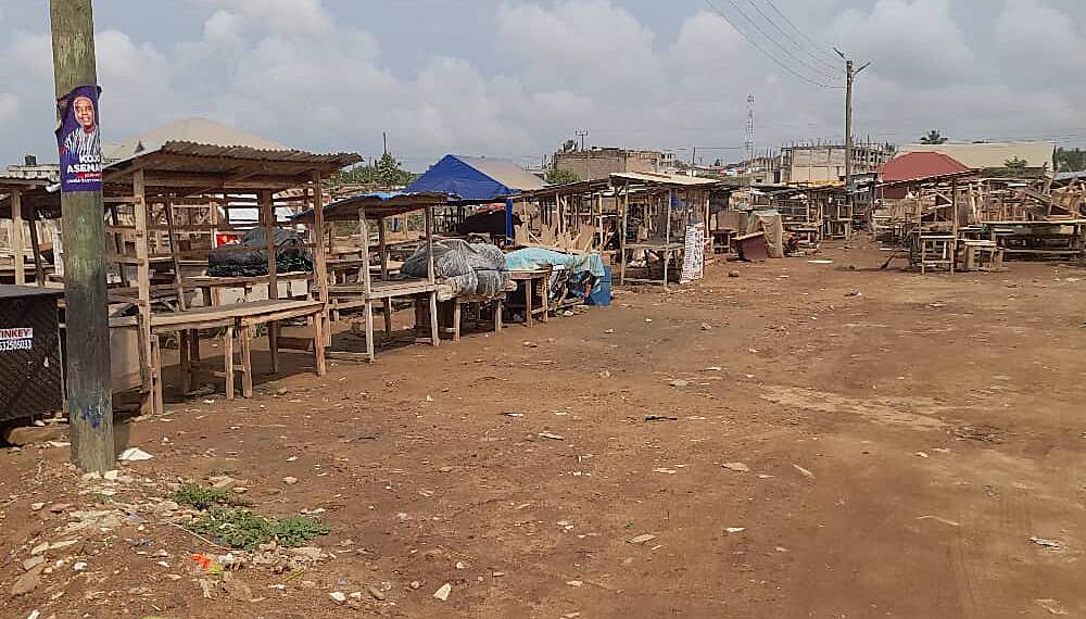 Gomoa Buduburam market women cry out for modern market facility