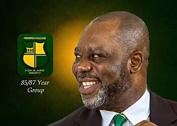 1985/87 Year Group of Prempeh College Old Students Association congratulates NAPO