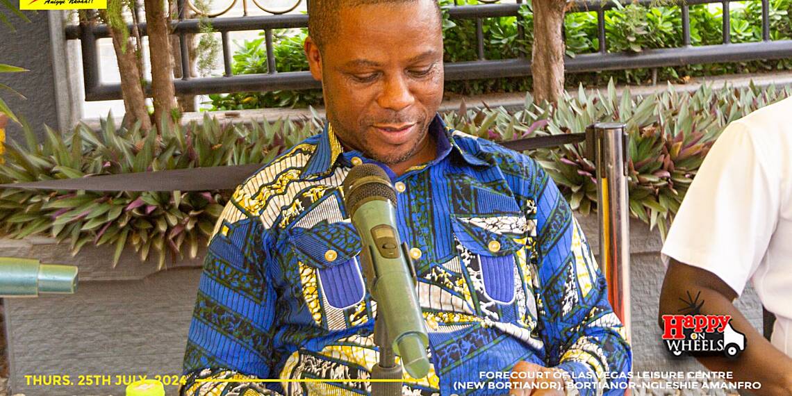 I’ll donate a brand new pickup to the police administration for visibility and mobilization-Slyvester Matthew Tetteh assures