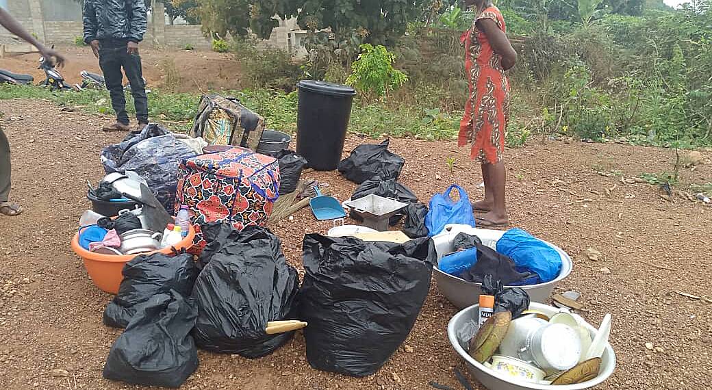 Police arrests Family members for evicting another family member from her home around 3am