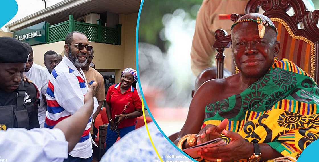 NPP formally introduces NAPO to Asantehene as running mate