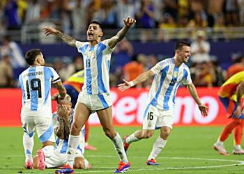 Argentina wins record 16th Copa America title after 1-0 victory against Columbia