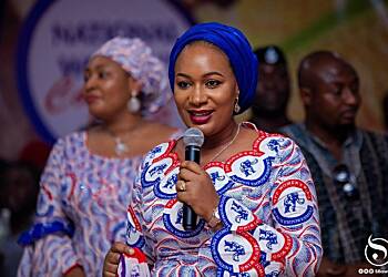Second Lady pledges to prioritize Berekum East's development