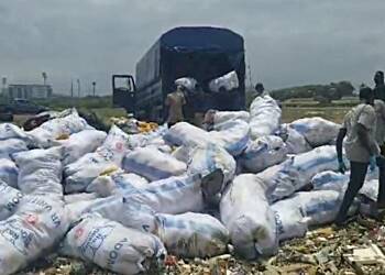 Police destroy massive narcotics cache under court order