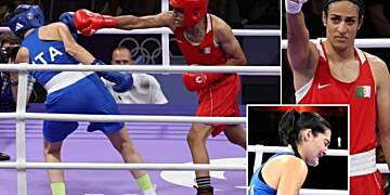 Italy’s Angela Carini quits fight after receiving two punches from Transgender woman at 2024 Olympic Games