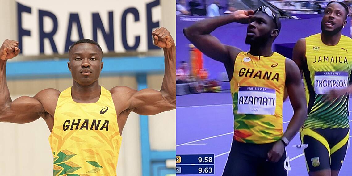 Azamati and Saminu fail to qualify for Men’s 100m finals at Paris 2024