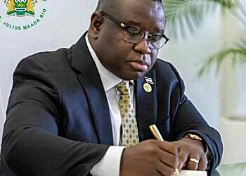 Sierra Leone's president uses UN Security Council presidency to urge more seats for Africa