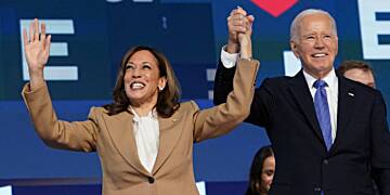Biden hails Harris as DNC's future in emotional farewell speech