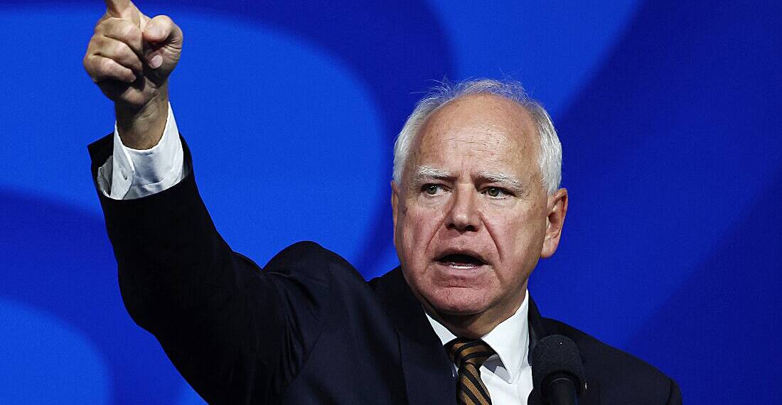 Kamala Harris’s running mate, Tim Walz, energizes Democratic Convention attendees