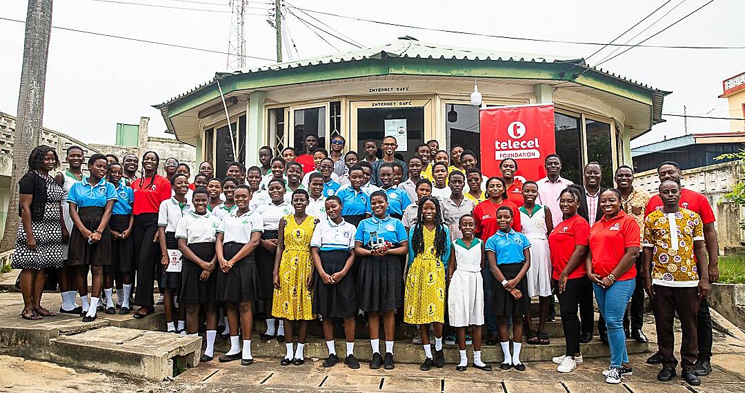 Telecel Ghana Foundation Trains Young Girls in Cape Coast in STEM