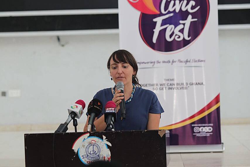 #CivicFest2024: The duty of peaceful elections strongly lies with the youth – Silvia Tizzi