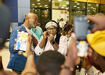 Esther Smith arrives in Ghana ahead of anticipated concerts in Kumasi, Accra