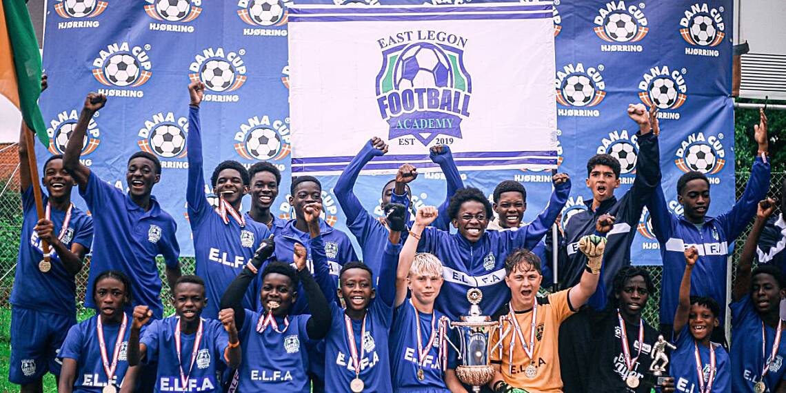 East Legon Football Academy’s U14 side wins 2024 Dana Cup