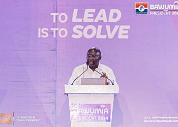 Bawumia pledges to deepen media freedom if elected president