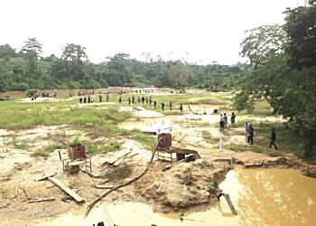 Ghana's cocoa sector under threat as illegal mining destroys 100,000 acres