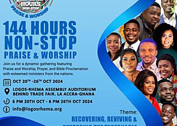Logos Rhema Foundation gears up for 144 Hours Non-Stop Series 2024
